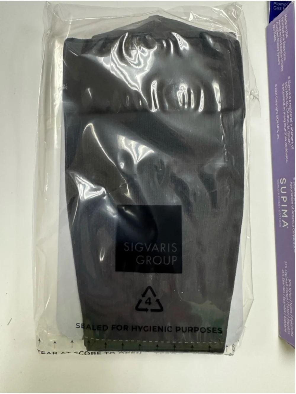 Sigvaris Compression mens Socks 20-30mmHg Knee High Cotton MS NEW in package